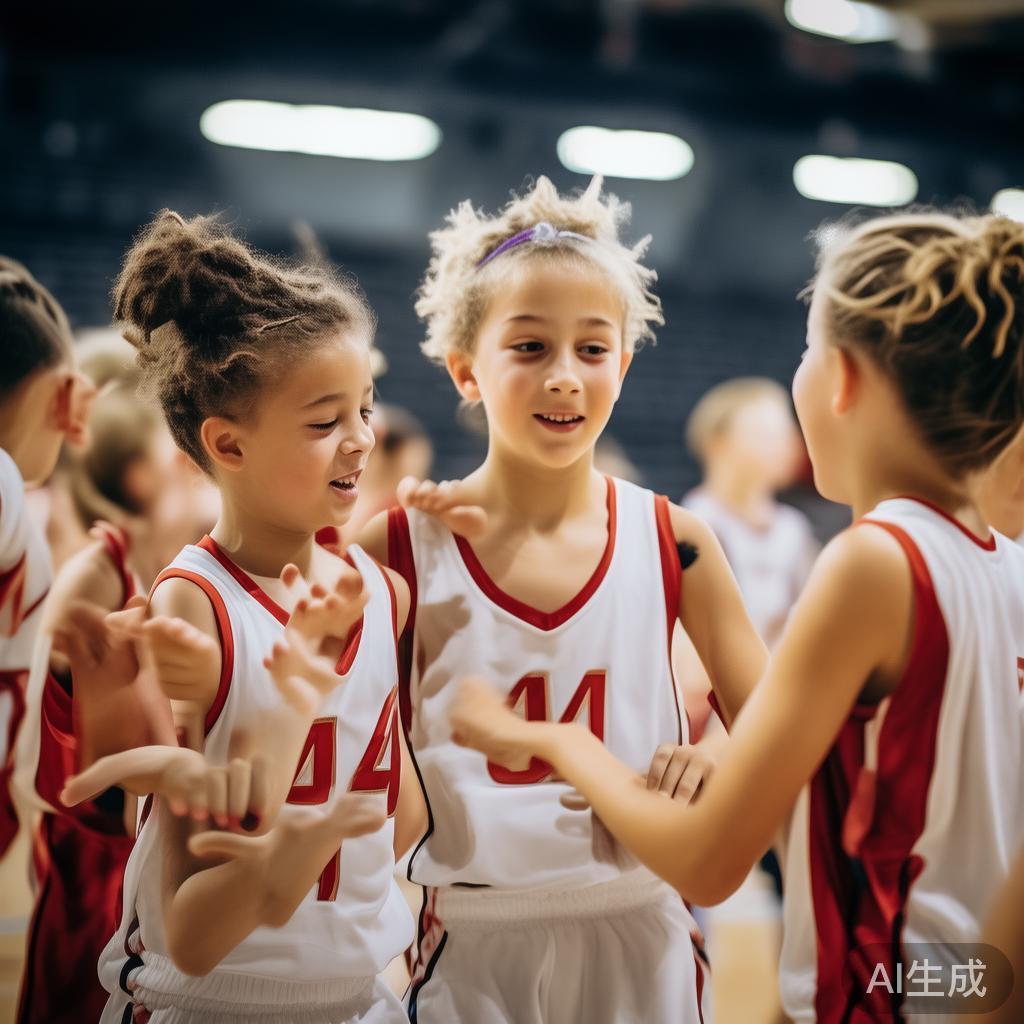 在U8青少比赛中，最令人感动的往往是他们彼此间的配